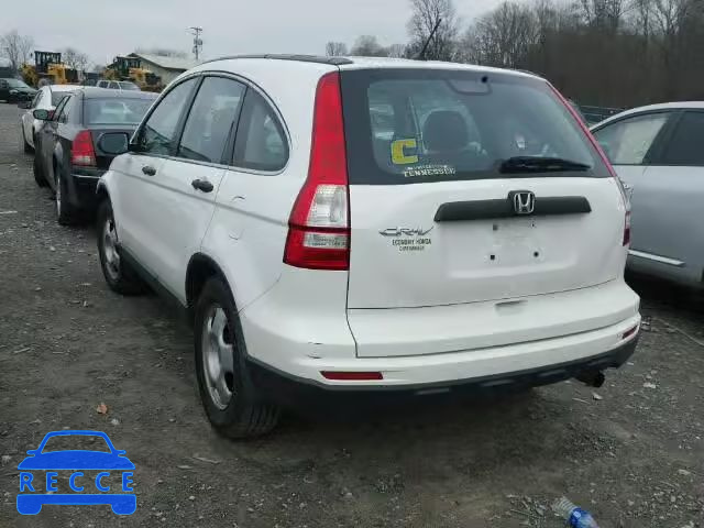 2011 HONDA CR-V LX 5J6RE3H38BL035972 image 2