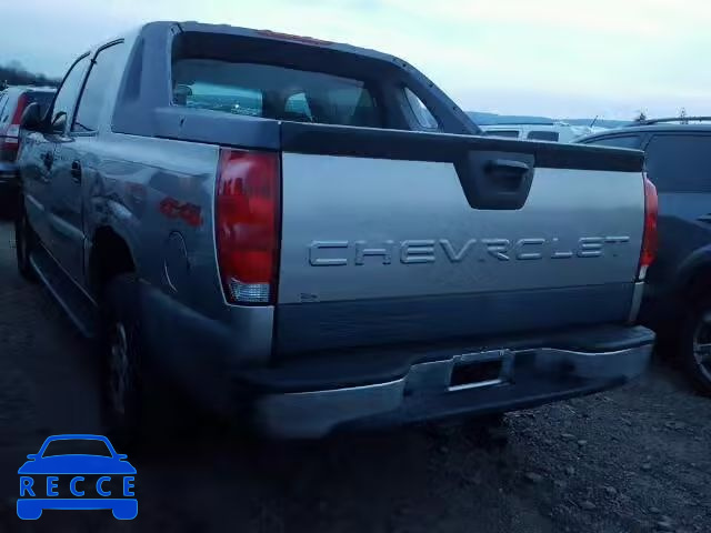 2003 CHEVROLET AVALANCHE 3GNEK13T33G243689 image 2