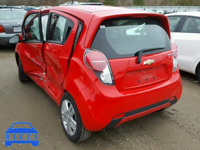 2015 CHEVROLET SPARK 1LT KL8CD6S99FC736967 зображення 2