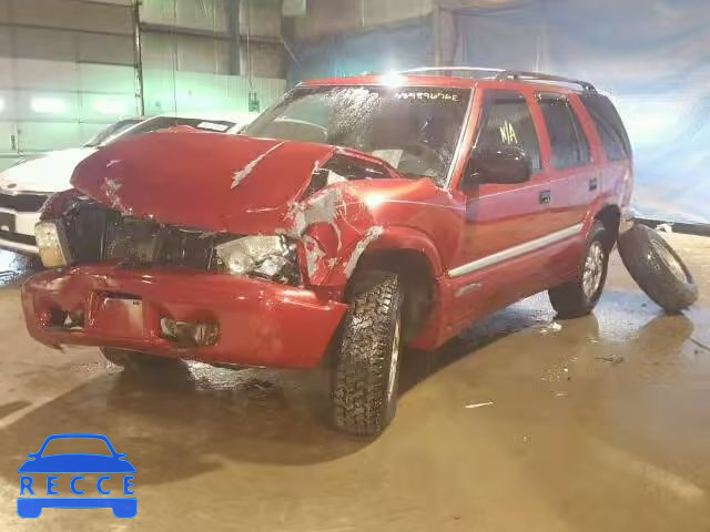 1999 CHEVROLET BLAZER 1GKDT13WXX2500233 зображення 1