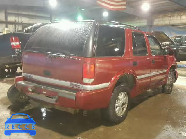 1999 CHEVROLET BLAZER 1GKDT13WXX2500233 зображення 3