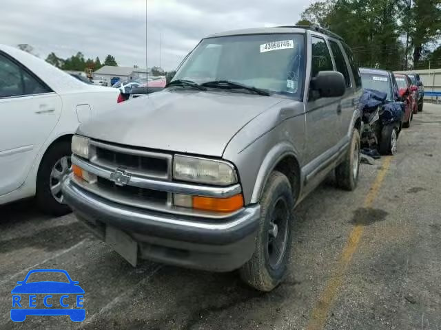 1999 CHEVROLET BLAZER 1GNCS13W0X2108041 image 1