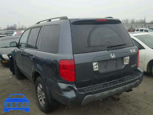 2005 HONDA PILOT EX 5FNYF18475B035710 image 2