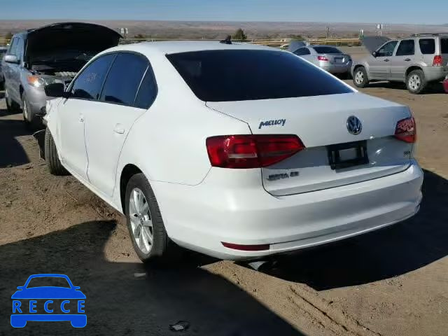 2015 VOLKSWAGEN JETTA SE 3VWD07AJ3FM275107 image 2