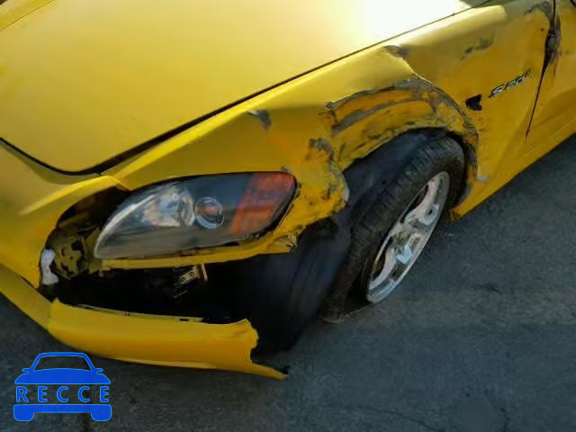 2001 HONDA S2000 JHMAP11421T006971 image 8