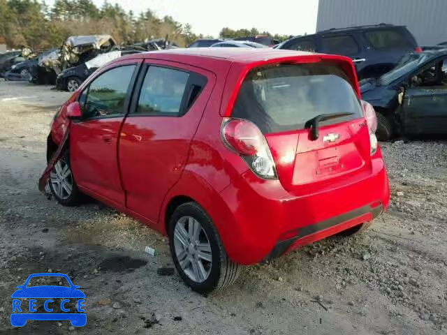 2013 CHEVROLET SPARK 1LT KL8CD6S94DC506363 Bild 2