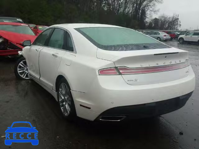 2014 LINCOLN MKZ HYBRID 3LN6L2LU2ER821101 зображення 2