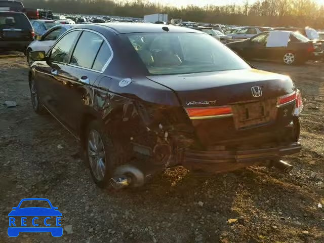 2012 HONDA ACCORD EX- 1HGCP3F80CA014536 image 2