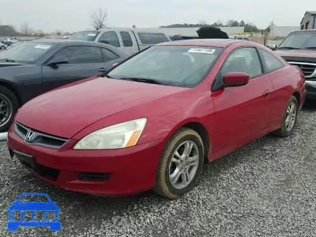2007 HONDA ACCORD EX 1HGCM726X7A006860 image 1