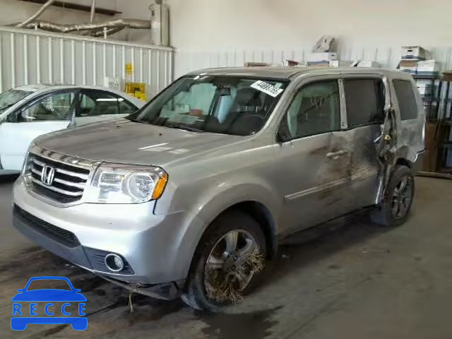 2014 HONDA PILOT EXL 5FNYF4H68EB034911 image 1