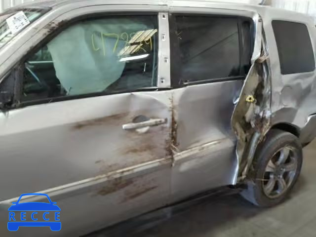 2014 HONDA PILOT EXL 5FNYF4H68EB034911 image 8