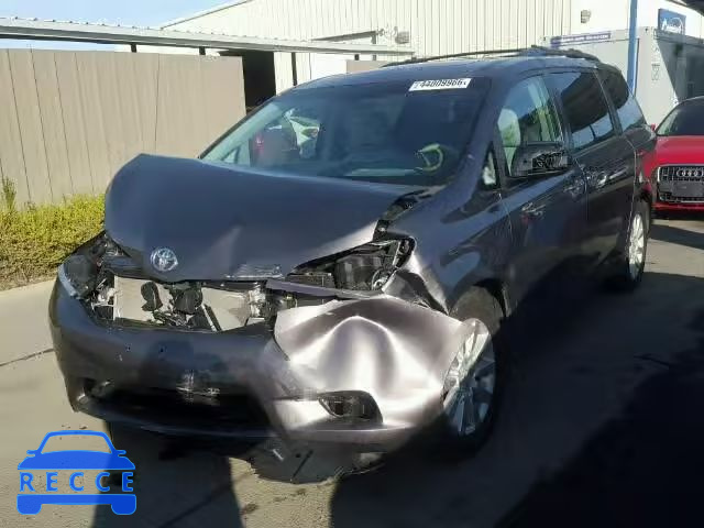 2013 TOYOTA SIENNA XLE 5TDDK3DCXDS068150 зображення 1