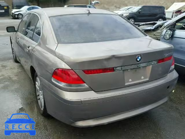 2002 BMW 745I WBAGL63432DP58558 Bild 2