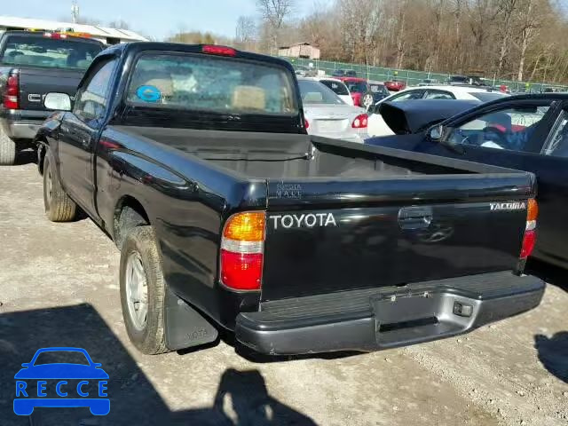 2002 TOYOTA TACOMA 5TENL42N52Z017375 Bild 2