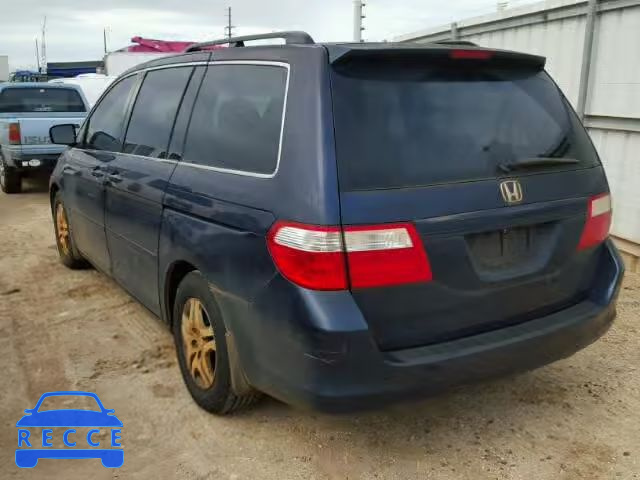 2006 HONDA ODYSSEY EX 5FNRL38666B124485 image 2