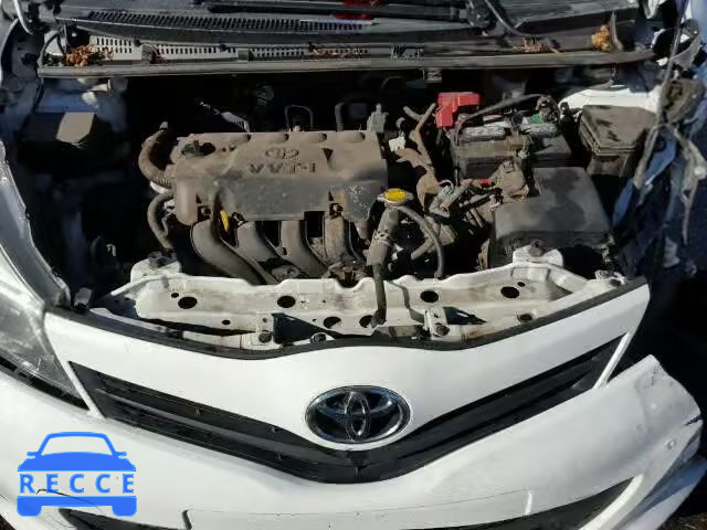 2013 TOYOTA YARIS JTDKTUD39DD557516 зображення 6