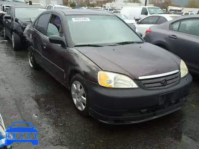 2001 HONDA CIVIC LX 2HGES15581H563550 image 0