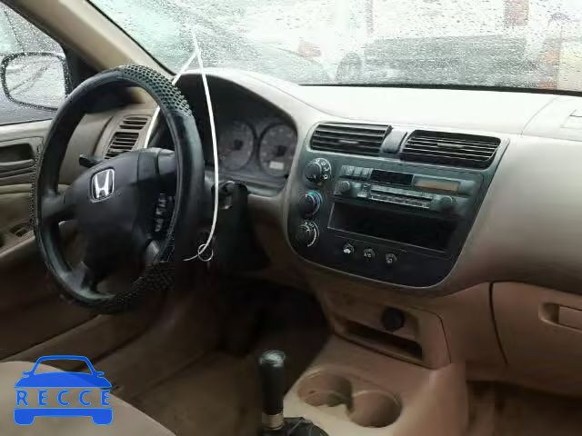 2001 HONDA CIVIC LX 2HGES15581H563550 image 8