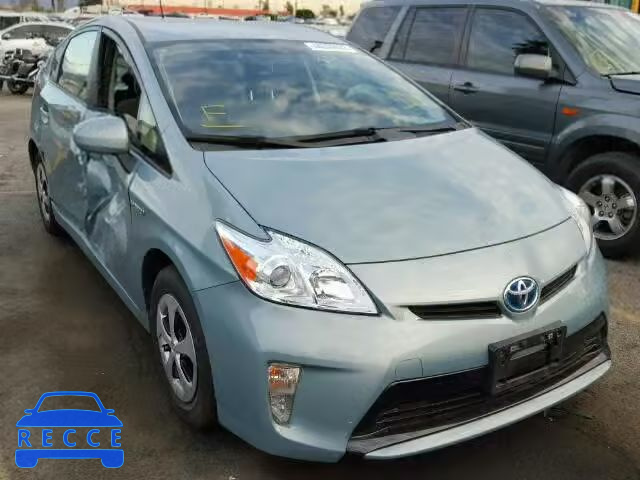 2014 TOYOTA PRIUS JTDKN3DU7E1761893 image 0