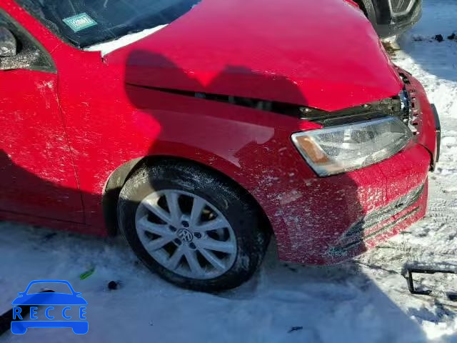 2015 VOLKSWAGEN JETTA SE 3VWD17AJ8FM317641 image 9