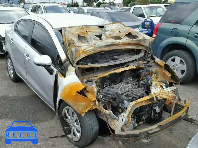 2013 KIA RIO LX KNADM4A33D6098057 зображення 0