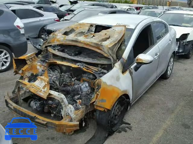 2013 KIA RIO LX KNADM4A33D6098057 зображення 1