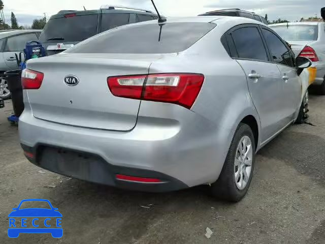 2013 KIA RIO LX KNADM4A33D6098057 зображення 3