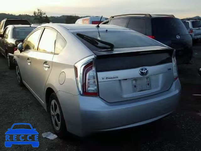 2015 TOYOTA PRIUS JTDKN3DU6F0437731 image 2