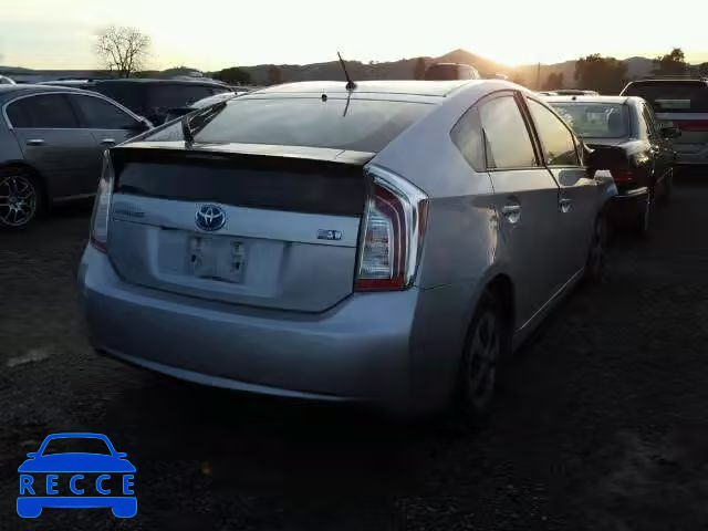2015 TOYOTA PRIUS JTDKN3DU6F0437731 image 3