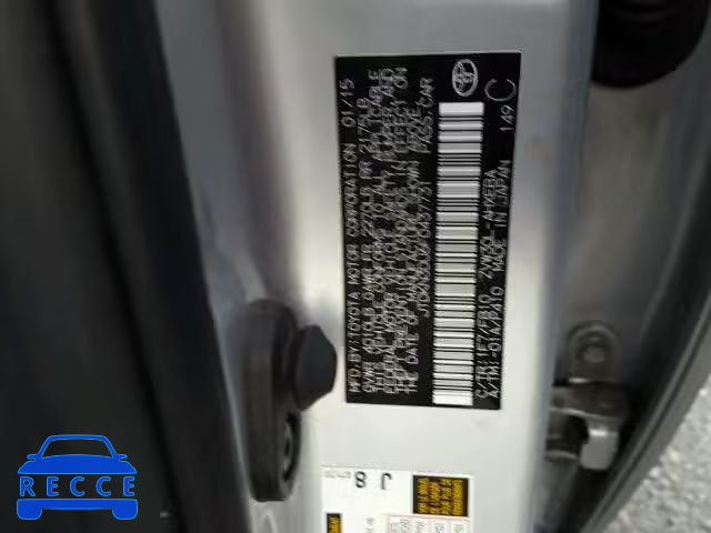 2015 TOYOTA PRIUS JTDKN3DU6F0437731 image 8