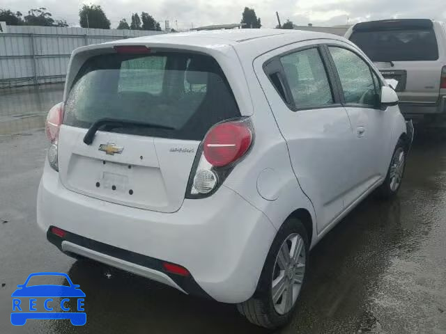 2014 CHEVROLET SPARK 1LT KL8CD6S91EC525843 зображення 3