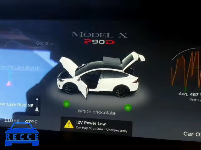 2016 TESLA MODEL X 5YJXCAE40GF006819 Bild 7