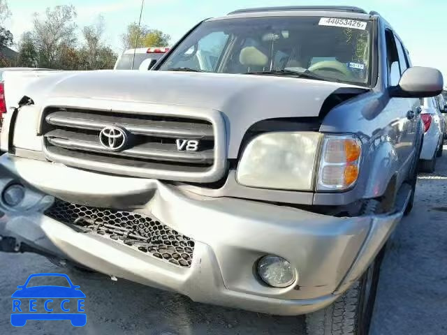 2002 TOYOTA SEQUOIA SR 5TDZT34AX2S072696 image 1