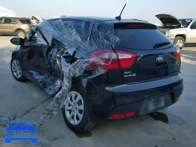 2014 KIA RIO LX KNADM5A39E6386186 image 2