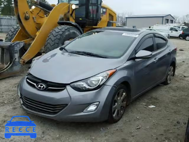 2013 HYUNDAI ELANTRA GL KMHDH4AE4DU530039 зображення 1