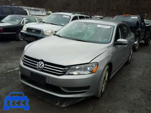 2013 VOLKSWAGEN PASSAT S 1VWAP7A34DC074427 image 1