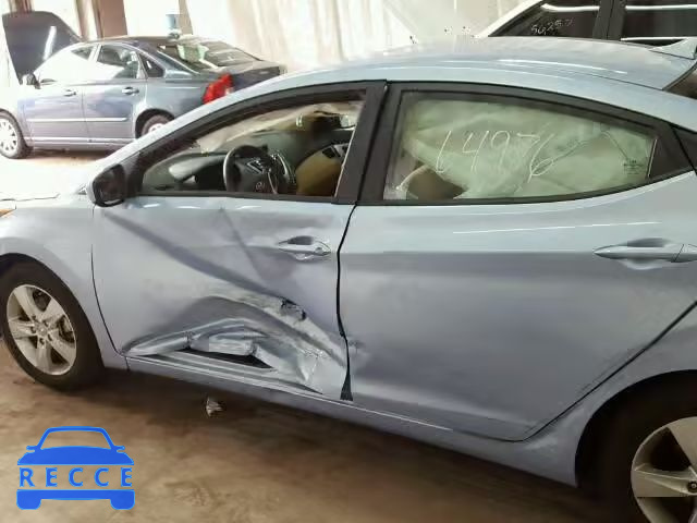 2012 HYUNDAI ELANTRA GL KMHDH4AE9CU343331 image 9