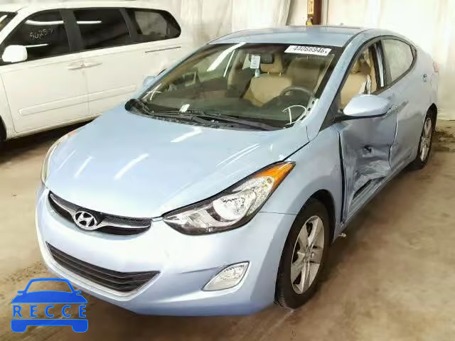 2012 HYUNDAI ELANTRA GL KMHDH4AE9CU343331 image 1