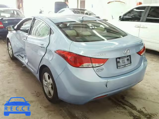 2012 HYUNDAI ELANTRA GL KMHDH4AE9CU343331 image 2