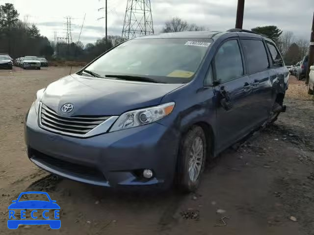 2013 TOYOTA SIENNA XLE 5TDYK3DC2DS400549 зображення 1