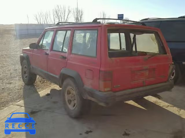 1996 JEEP CHEROKEE S 1J4FJ68S5TL323795 image 2