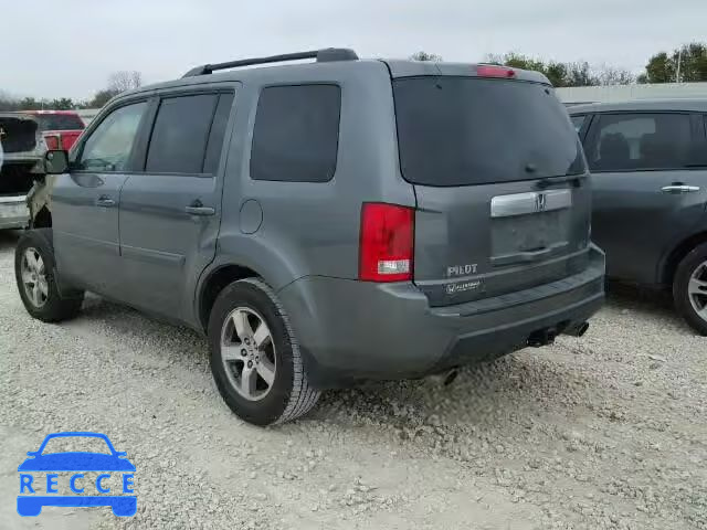 2009 HONDA PILOT EXL 5FNYF38629B008790 image 2