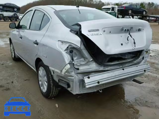 2015 NISSAN VERSA S/S 3N1CN7AP8FL892743 зображення 2