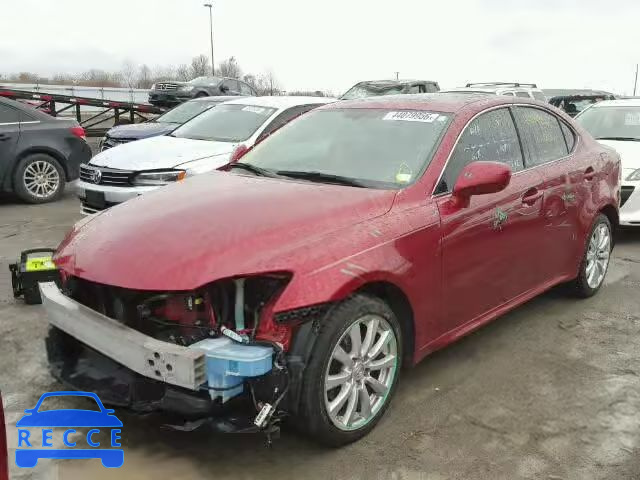 2008 LEXUS IS250 AWD JTHCK262X85019714 image 1