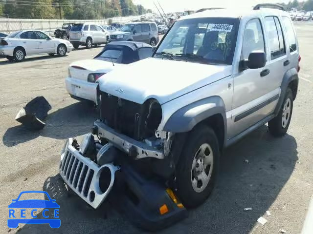 2007 JEEP LIBERTY SP 1J4GL48K97W620656 image 1