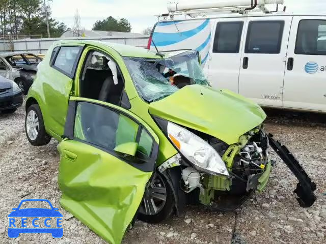 2014 CHEVROLET SPARK 1LT KL8CD6S99EC505842 image 0