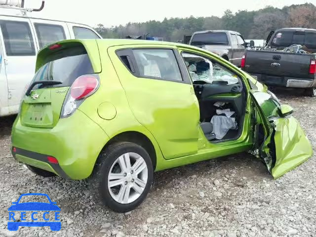 2014 CHEVROLET SPARK 1LT KL8CD6S99EC505842 зображення 3