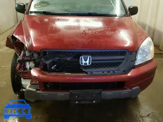 2003 HONDA PILOT LX 2HKYF18103H521747 image 9