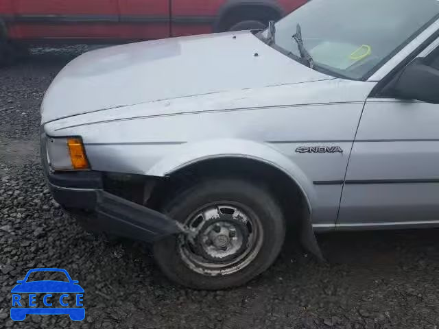 1986 CHEVROLET NOVA 1Y1SK6849GZ165446 зображення 9