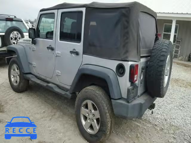 2007 JEEP WRANGLER X 1J4GA39127L158013 image 2